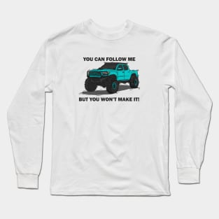 Toyota 4Runner Monster - Light Blue Long Sleeve T-Shirt